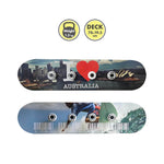 Wall Mount Skateboard Clothes Towel Rack