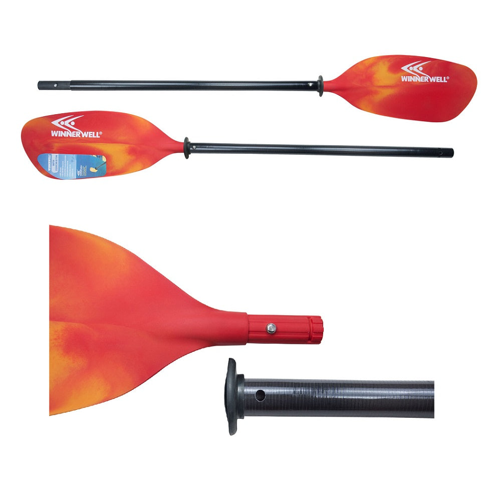 Winnerwell TNRY 4-Piece Kayak Paddle - Blackhawk International