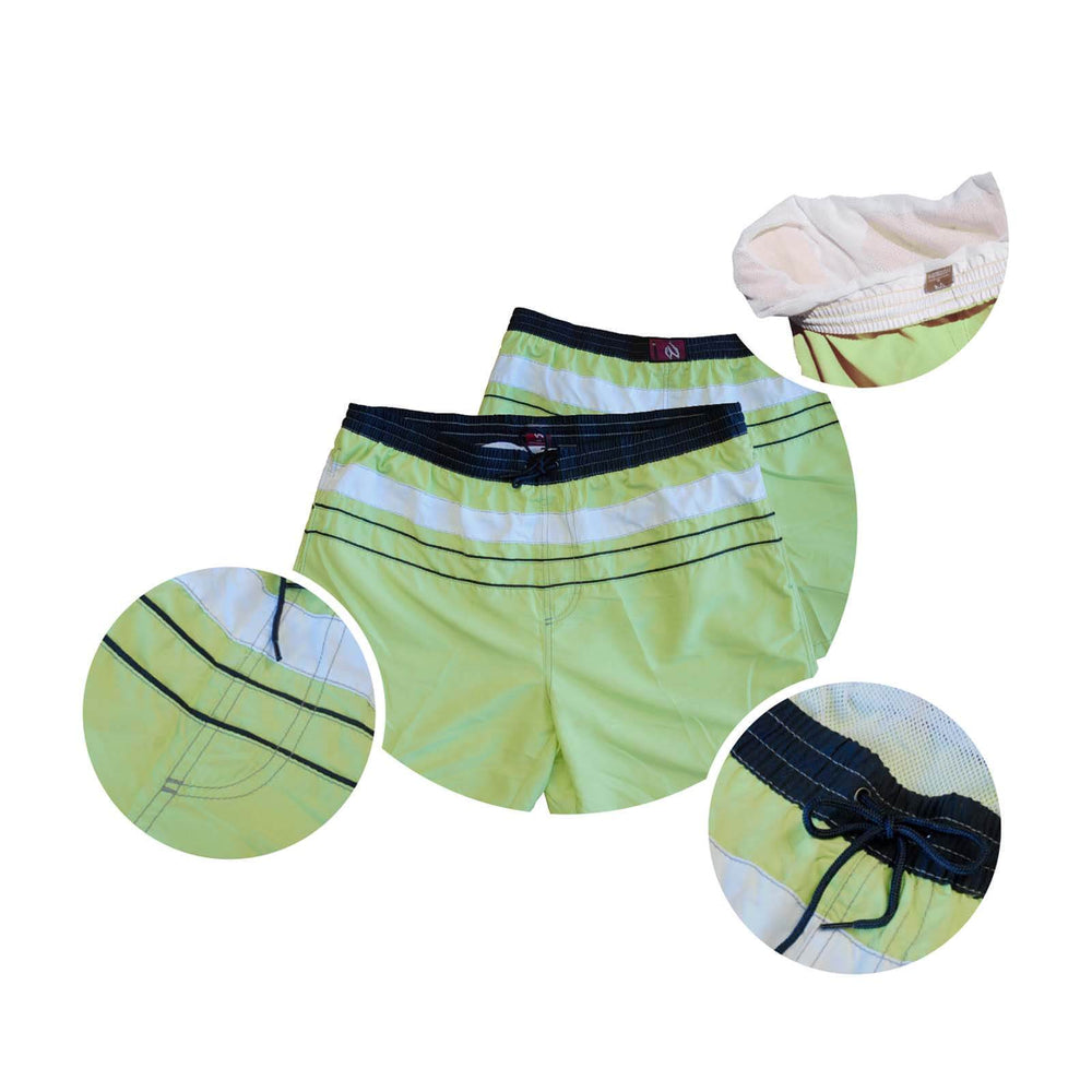 Mens Swim Beach Shorts Fresh Green BHACAPBS9 - Blackhawk International