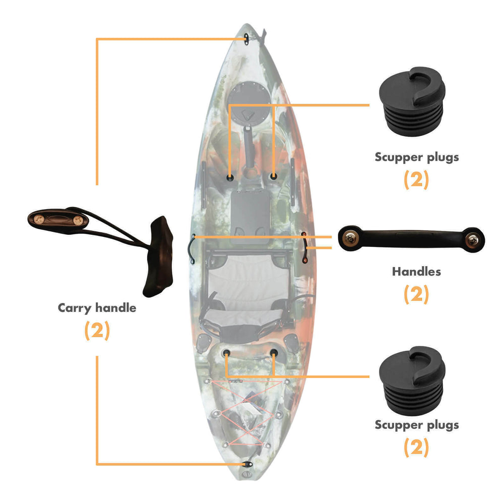 Blackhawk Kingfisher Kayak - Blackhawk International