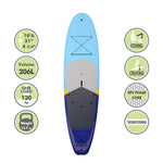 10'6 Angler Fishing All Rounder SUP Package - Blackhawk International