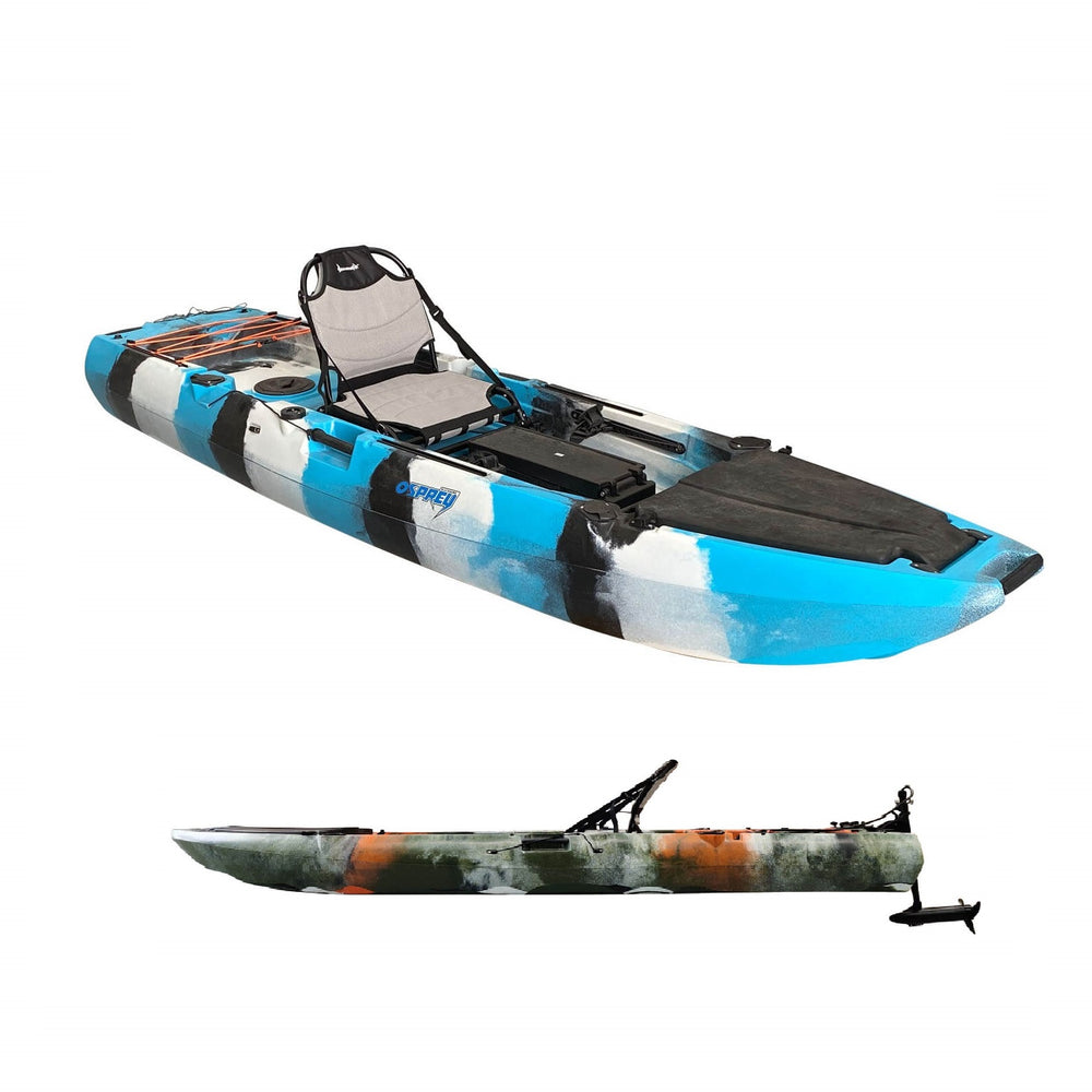 Pelican Motorized Fishing Kayak Navy