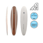 AREA51 Fun Mal 7' - 8'6 Surfboard Bamboo - Blackhawk International