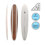 AREA51 Fun Mal 7' - 8'6 Surfboard Bamboo - Blackhawk International