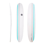 AREA51 9'1 - 9'6 Retro Malibu Longboard White