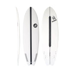 AREA51 Pod Fish 6'- 7'4 Surfboard White