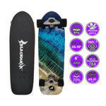 Area51 33 x 10" Mini Surfskate - Blackhawk International