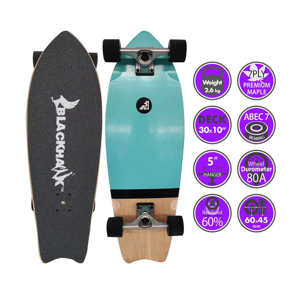 Area51 30 x 10" Pod Fish Mini Cruiser - Blackhawk International