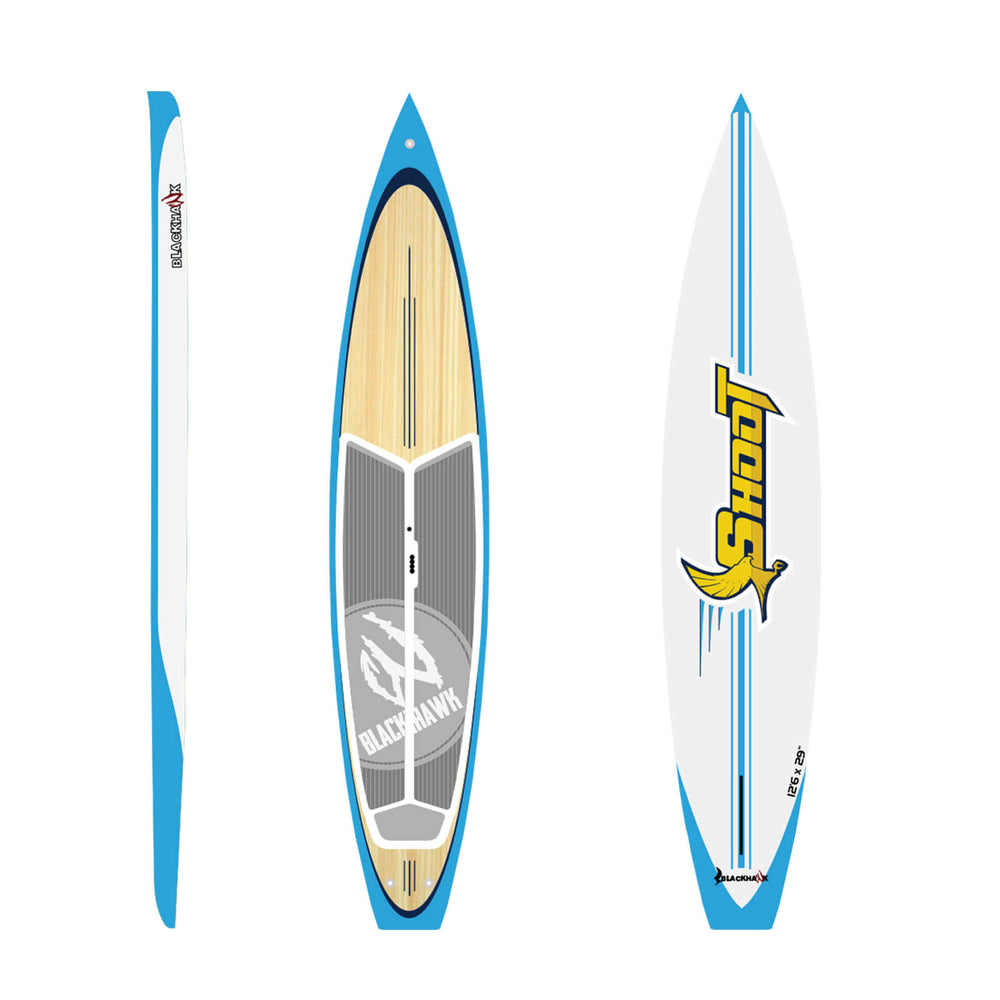 12'6" Shoot Touring Racing SUP Package - Blackhawk International