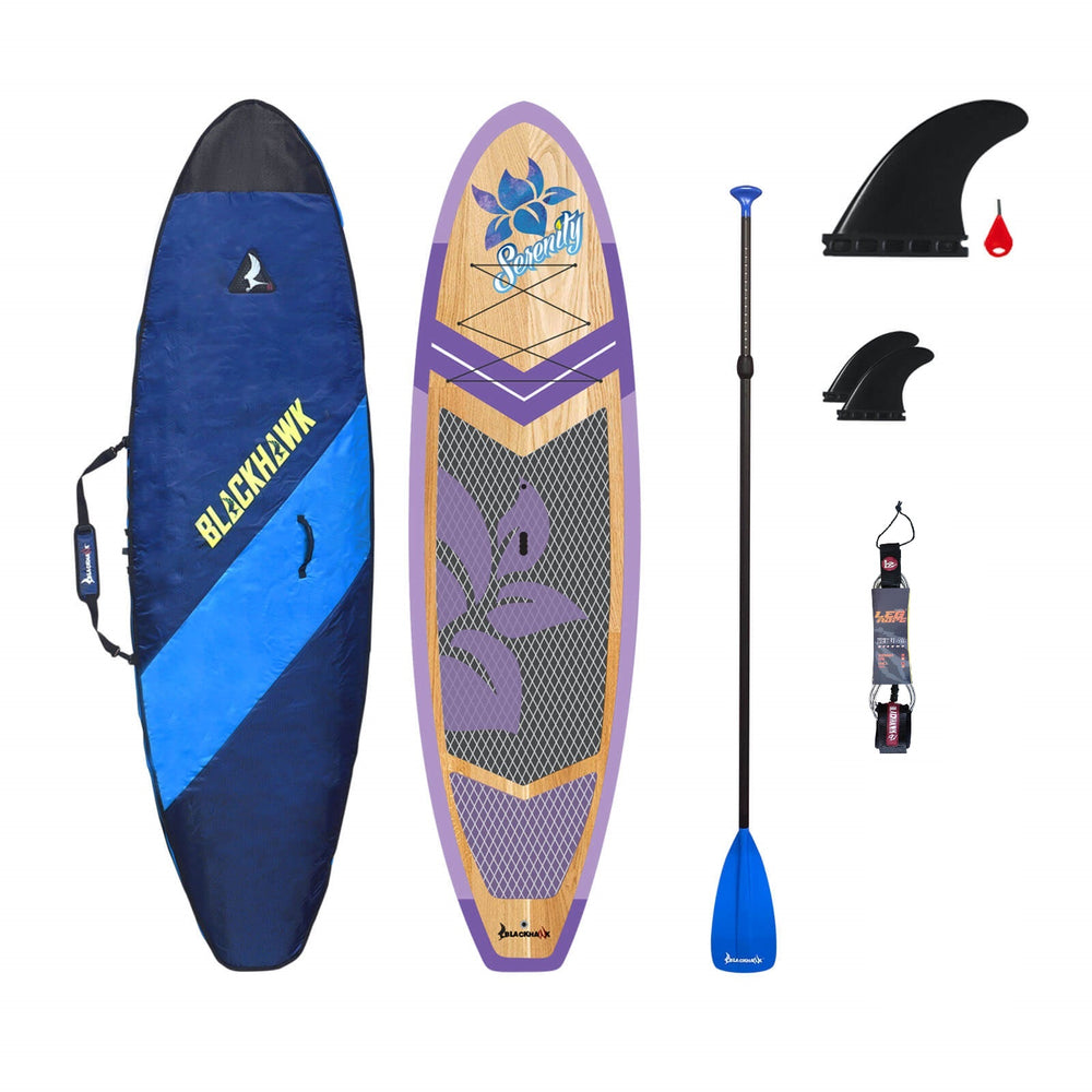 10' Serenity Purple Yoga SUP Package - Blackhawk International