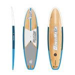 10'6" Bondihawk All-Rounder Bamboo Blue SUP Package - Blackhawk International