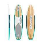 10'6" Bondihawk All-Rounder Bamboo Aqua SUP Package - Blackhawk International