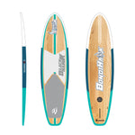 11'6" Bondihawk All-Rounder Bamboo Aqua SUP Package - Blackhawk International