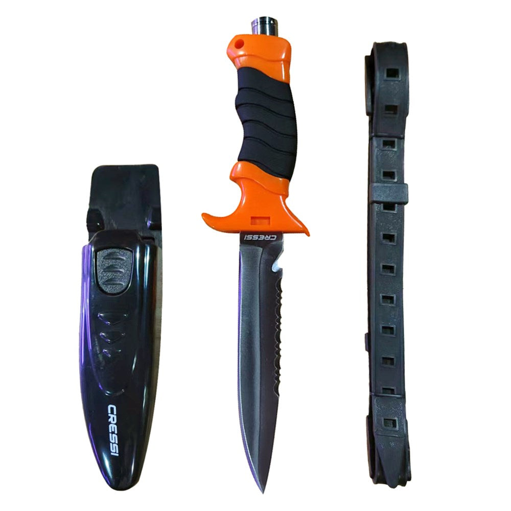 Cressi Cobra Diving Knife (Silver Blade)