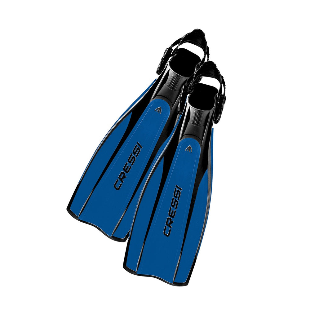 Cressi Pro Light Fins Black/Blue - Blackhawk International