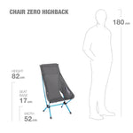 Helinox Chair Zero High-back - Blackhawk International