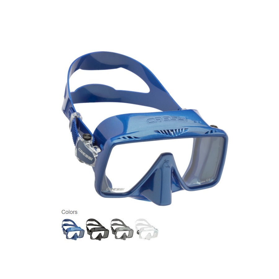 Cressi SF1 Squared Frameless Dive Mask