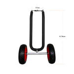 Pump free A/T wheels SUP Trolley - Blackhawk International