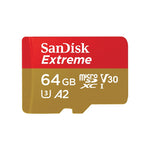 SANDISK Extreme microSDXC 64GB for 4K video - Blackhawk International