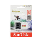 SANDISK Extreme microSDXC 64GB for 4K video - Blackhawk International