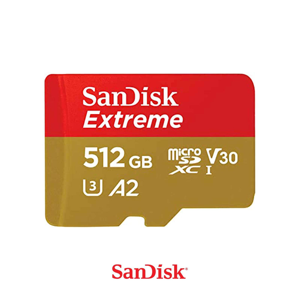 SANDISK Extreme microSDXC 512GB for 4K video - Blackhawk International