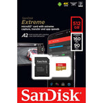 SANDISK Extreme microSDXC 512GB for 4K video - Blackhawk International
